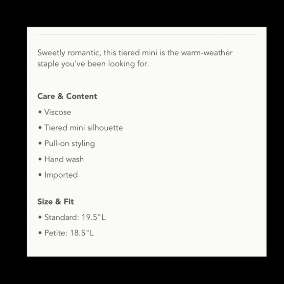 Anthropologie Tiered Mini Skirt. - Picture 4 of 8